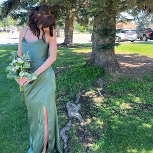 Sage Green Bridesmaid Dress
